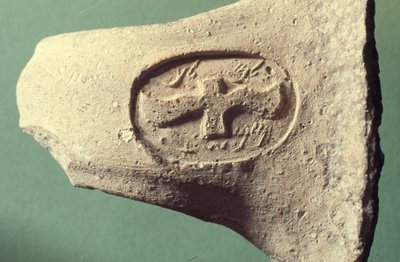 Jar handle, 8th-7th century BC by Phoenician